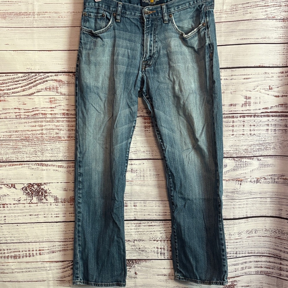 Lucky Brand Men's Blue Straight Jeans